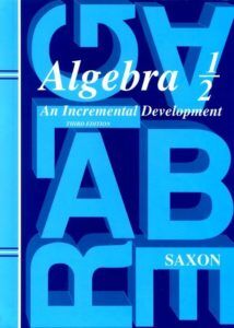 Algebra 1/2
